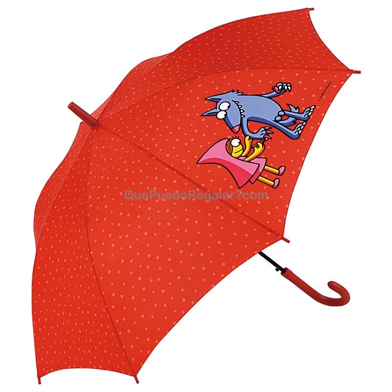 Paraguas plegable Blanca Cuentos - Kukuxumusu