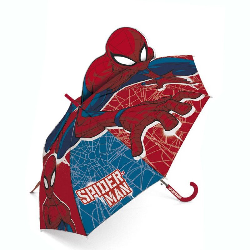 Paraguas Infantil Spiderman Efecto 3 D - Paraguas Infantiles, Paraguas  infantiles Niño - Que puedo Regalar